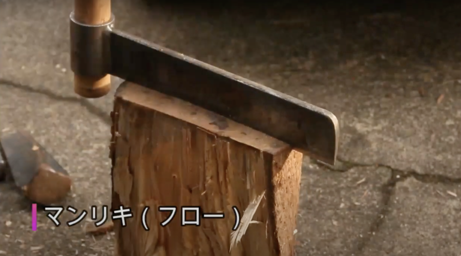 グリーンウッドワークで使う道具
