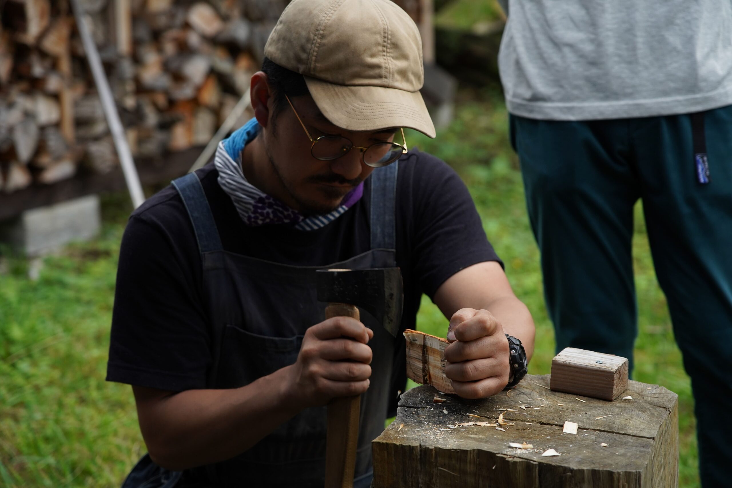 生木ラボ式アックスワーク改善チェックリストを公開！斧で狙った部分を